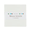 White Bella Solids Charm Pack Precuts