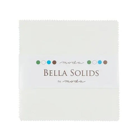 Paquete de retales «White Bella Solids»