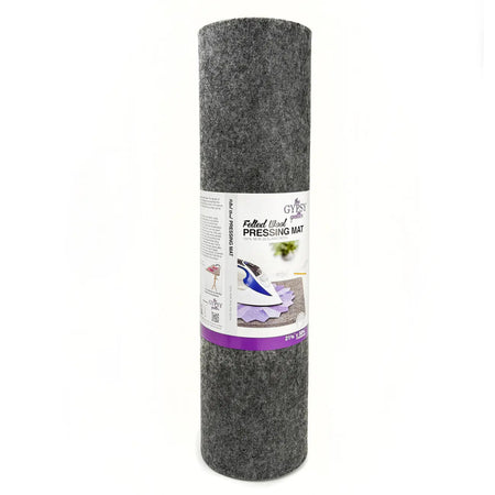 Alfombrilla de lana para planchar de 21-5/8 pulgadas de ancho x 58-5/8 pulgadas de largo x 3/8 pulgadas de grosor