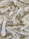 Disfraz de lobo de la tundra para bebé (nuevo lote). Abrigo de pelo sintético de pelo corto / Se vende por yardas||color: Lobo de la tundra para bebé