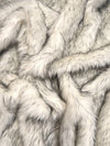 Disfraz de husky ruso con pelaje de pelo corto, de piel sintética / Se vende por yardas