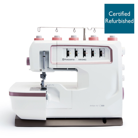 HUSQVARNA® VIKING®  Refurbished AMBER™ Air S | 500 Coverlock Machine