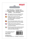 PFAFF® Twin Embroidery Needle 2mm Size 75/11 1-Pack -- Product Image
