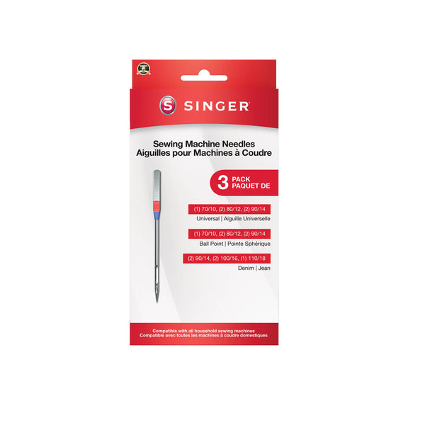 SINGER® Best 3 Needle Packs Bundle -- Image du produit