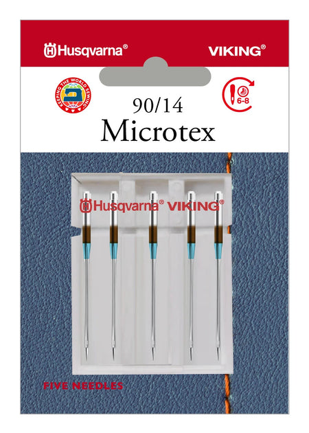 HUSQVARNA® VIKING® Microtex Needles Size 90/14  5-Pack -- Product Image