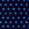 Blue Rugged Stars Route 66 Cotton 44"/45" Fabric Per Yard