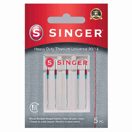 SINGER® Titanium Universal Needles 90/14 5-Pack -- Product Image