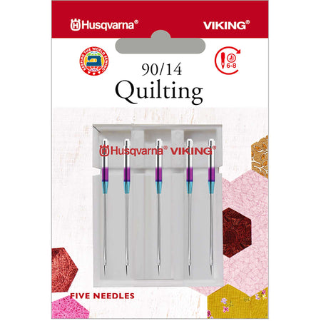 HUSQVARNA® VIKING® Quilting Needles Size 90/14 5-Pack -- Product Image