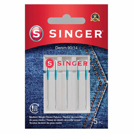 SINGER® Denim Needles Size 90/14 5-Pack -- Product Image