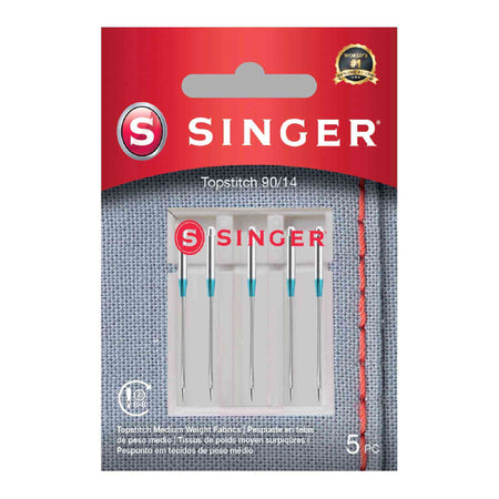 SINGER® Topstitch Needles Size 90/14 5-Pack -- Product Image