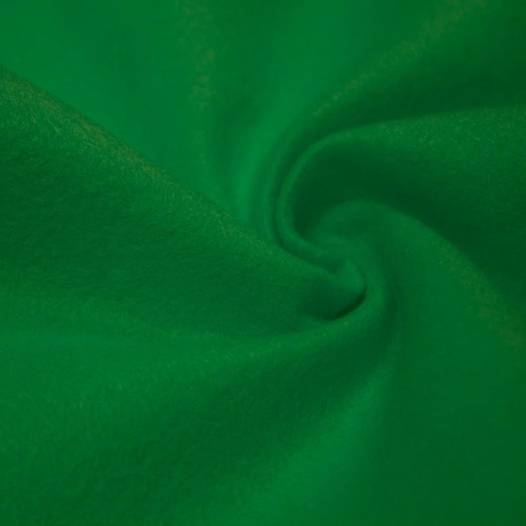 Solid Acrylic Felt Fabric||color:Kelly Green