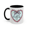 Happy to Talk About Knitting All Day Long Coffee Mug