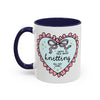 Happy to Talk About Knitting All Day Long Coffee Mug