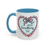 Happy to Talk About Knitting All Day Long Coffee Mug