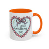 Happy to Talk About Knitting All Day Long Coffee Mug