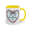 Happy to Talk About Knitting All Day Long Coffee Mug