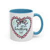 Happy to Talk About Knitting All Day Long Coffee Mug