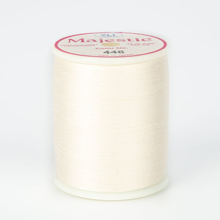 Hilo YLI Majestic n.º 446 - Bobina de color blanco natural