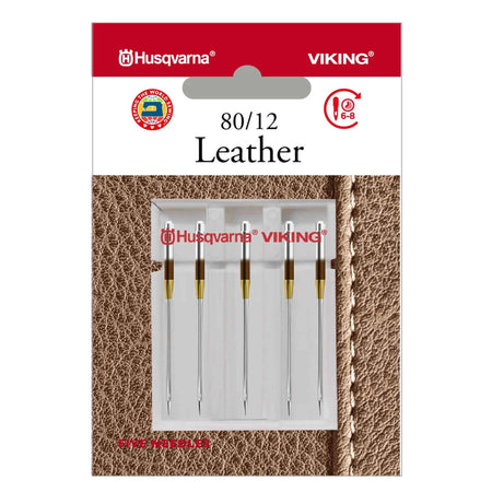 HUSQVARNA® VIKING® Leather Needle Size 80/12, 5-Pack -- Product Image