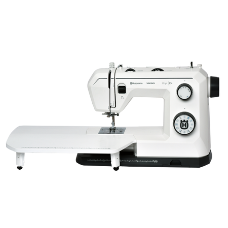 Paquete de máquina de coser HUSQVARNA® VIKING® ONYX™ 25 + mesa de extensión
