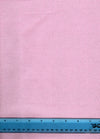 Tela 100 % algodón en tono rosa mezclado con purpurina plateada. Precio por yarda.