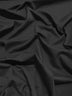 Tejido liso de poliéster y algodón, ancho de 147 cm/152 cm / Negro / Se vende por metros