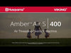 HUSQVARNA® VIKING® Refurbished AMBER™ Air S | 400 Overlock Machine -- Product Image