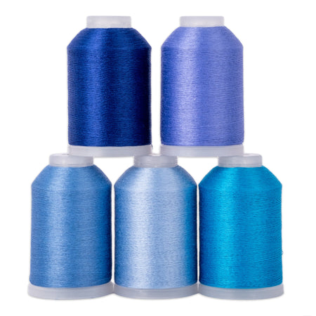 Conjunto «Soft Touch» de YLI Thread - The Blues